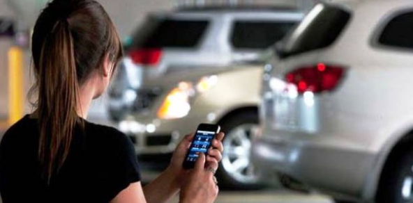 Parcheggi smartphone