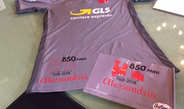maglia grigia 850 anni alessandria calcio